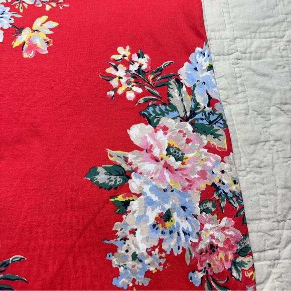 Floral Cotton Jersey Dress | A-Line Tea Dress · Joules - Picture 4 of 14